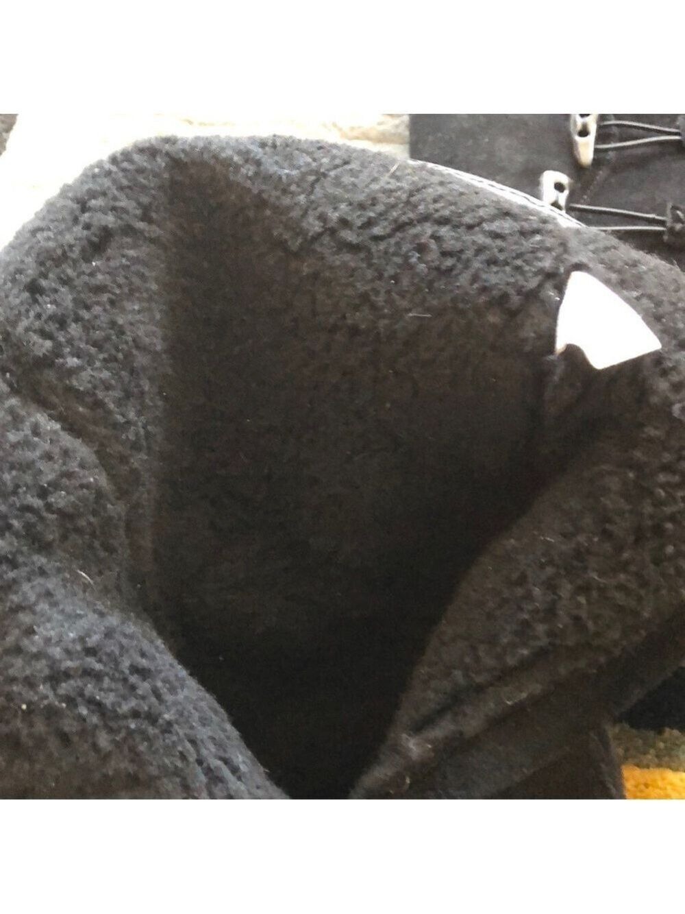 Aussie Merino Black Suede Boots W7 Almost New WBox - Picture 5 of 8